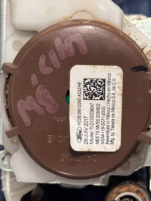 2018-2019 FORD F250 F350 F450 LARIAT FRONT DRIVER LEFT SEATBELT OEM