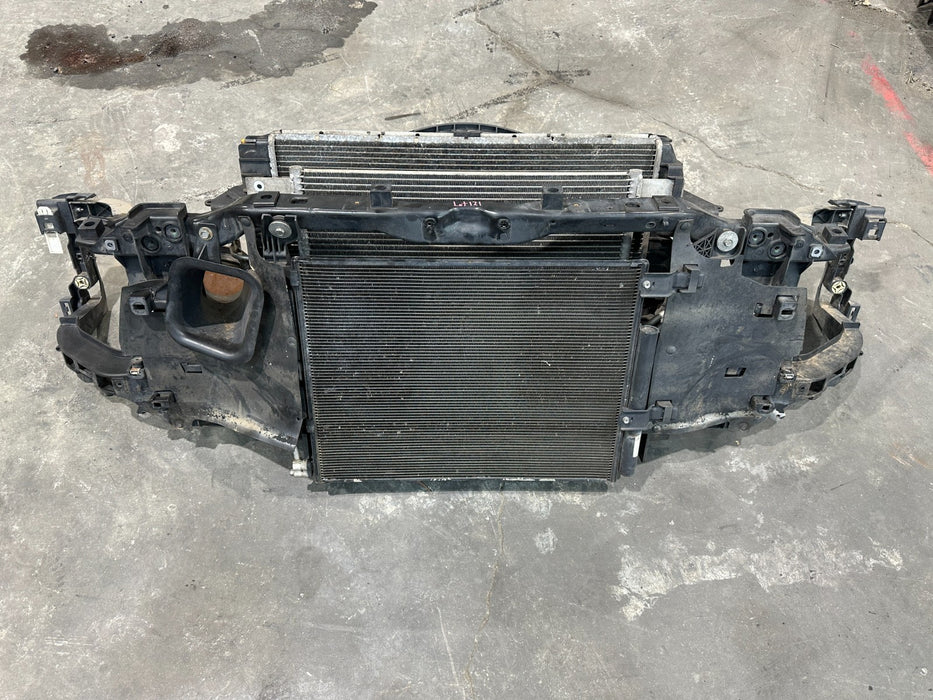 2015 DODGE RAM 2500 CUMMINS DIESEL FRONT RADIATOR SUPPORT COOLING ASSEMBLY OEM