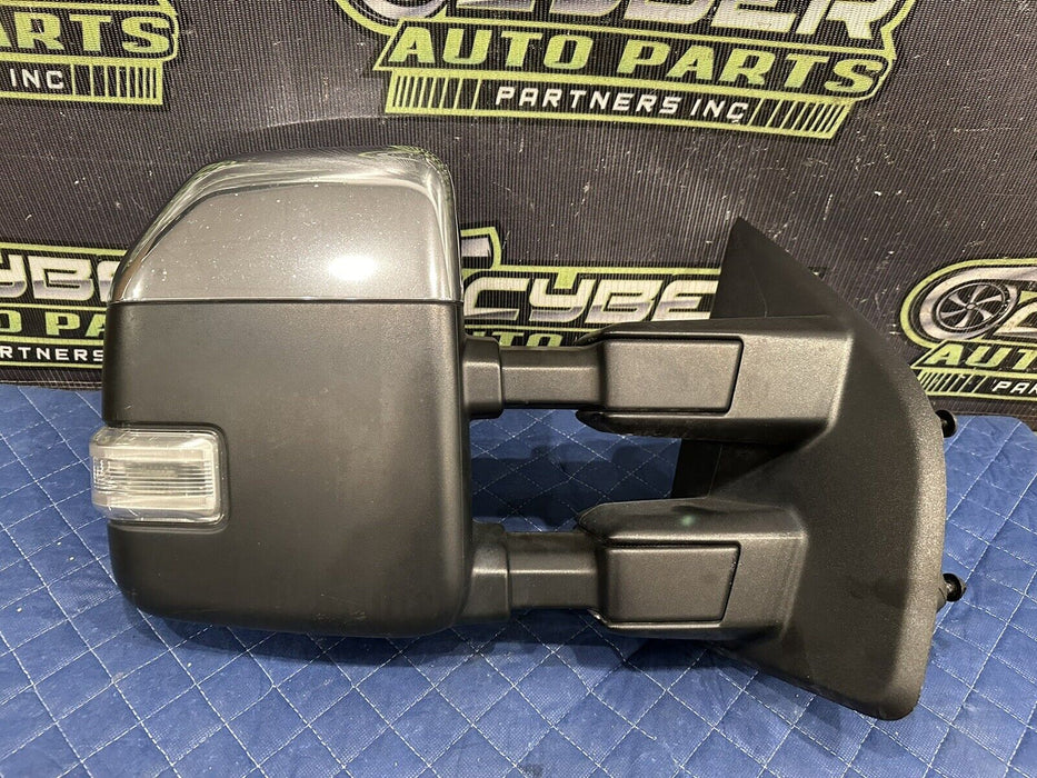 2017-2019 FORD F250 F350 RIGHT PASSENGER DOOR MIRROR FULLY LOADED W/O CAMERA OEM