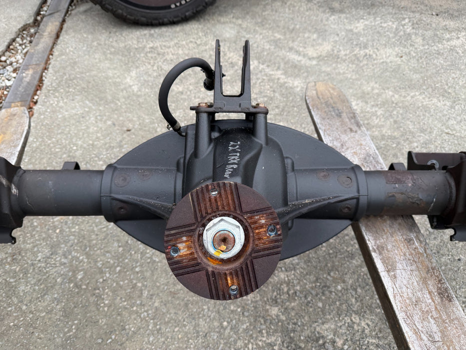 2021 RAM 1500 TRX 6.2L REAR AXLE ASSEMBLY 35K MILES *BENT* 4X4 3.55 RATIO