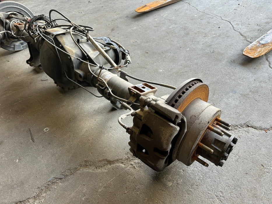 2017 2018 2019 FORD F250 F350 DIESEL REAR AXLE ASSEMBLY 4X4 3.55 RATIO 46K MILES