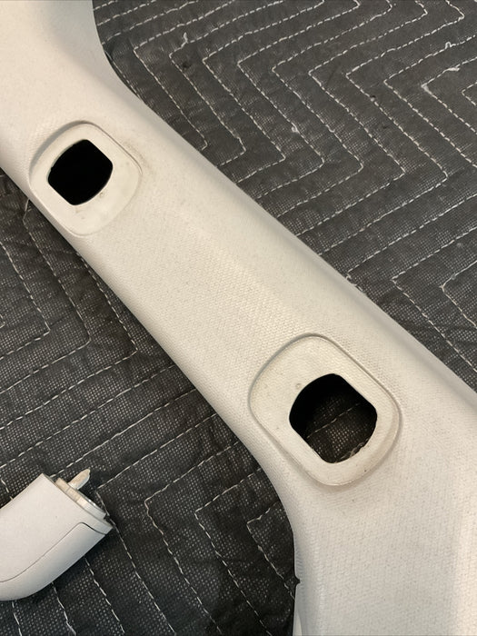 2017 NISSAN TITAN LH DRIVER A PILLAR TRIM W/HANDLE OEM