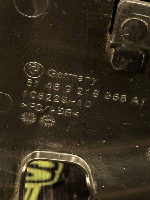 2020 BMW M4 F82 FRONT RIGHT UNDER DASH KNEE PANEL TRIM COVER 51 45 9 218 558