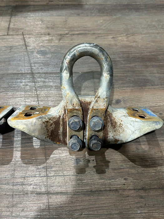 2017-2019 FORD F250 F350 F450 LEFT RIGHT TOW HOOK PAIR OEM