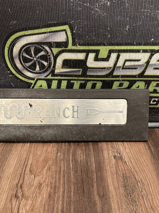 2017-2019 FORD F250 F350 FRONT LEFT KING RANCH SCUFF KICK PLATE OEM *SCUFFS*