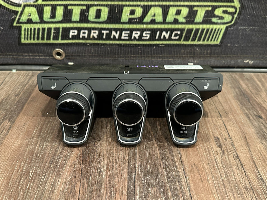 2017 AUDI R8 HCAV AC HEAT CONTROL PANEL OEM 4S0 820 043 K