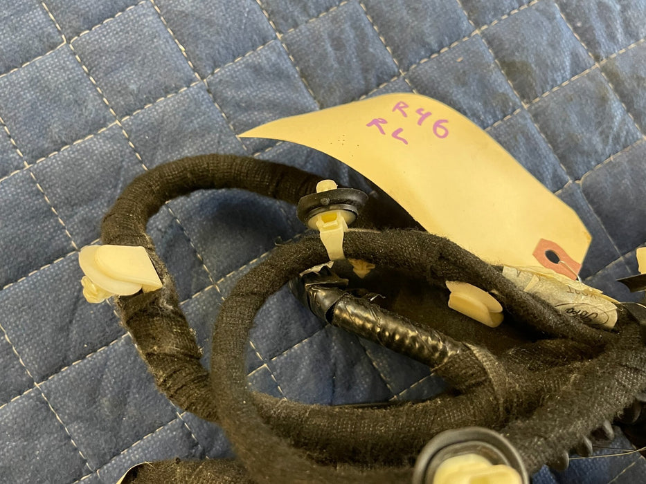 2019 FORD F450 KING RANCH REAR DRIVER LEFT DOOR WIRING HARNESS OEM