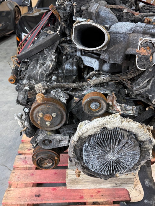 2017-2019 FORD F250 F350 F450 DIESEL 6.7L POWERSTROKE ENGINE *BURN DAMAGE*