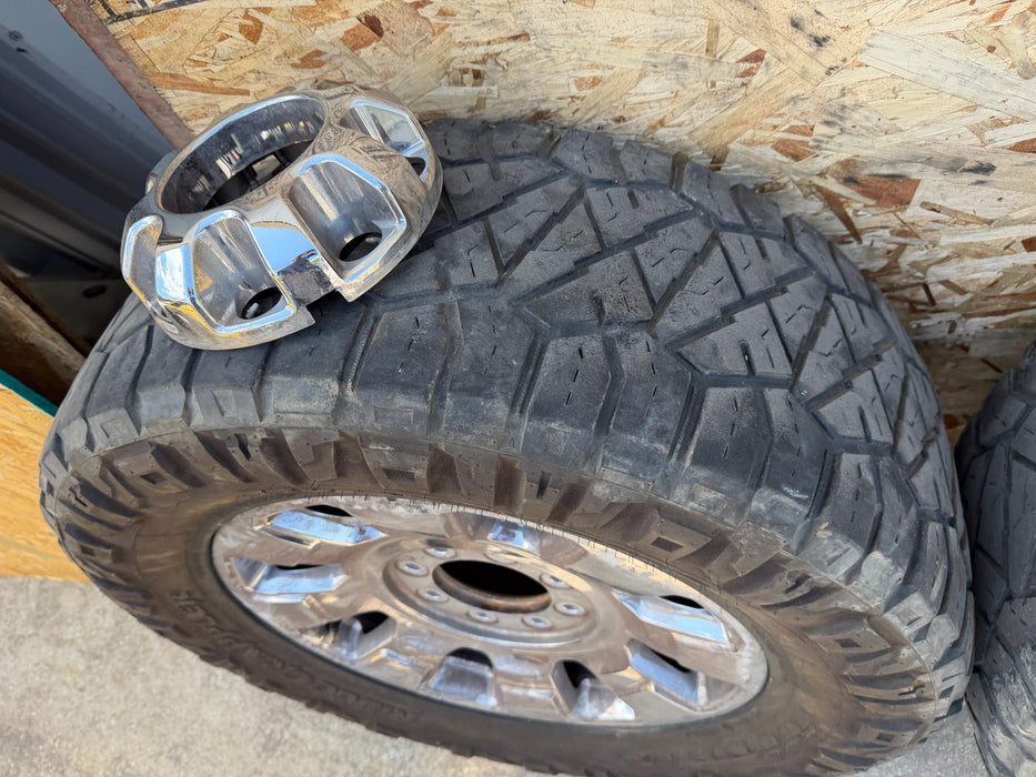 2024 FORD F250 F350 KING RANCH LARIAT FACTORY WHEELS RIMS TIRES 8X170 2005-2026