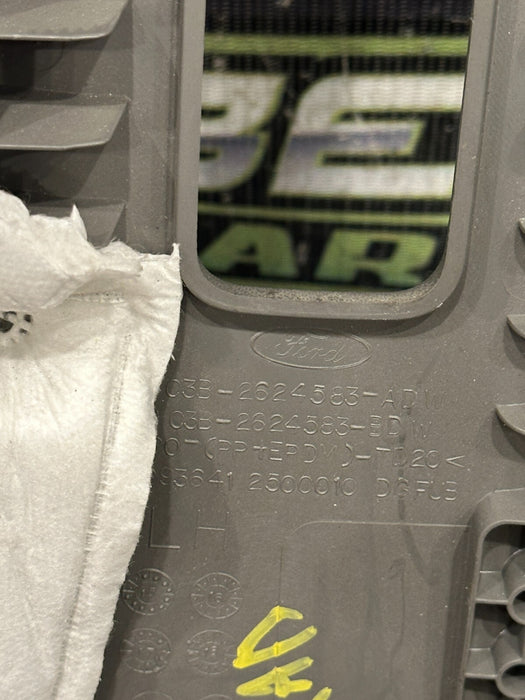 2017-2019 FORD F250 F350 F450 LEFT GRAY UPPER B PILLAR TRIM OEM~SCRATCHES~