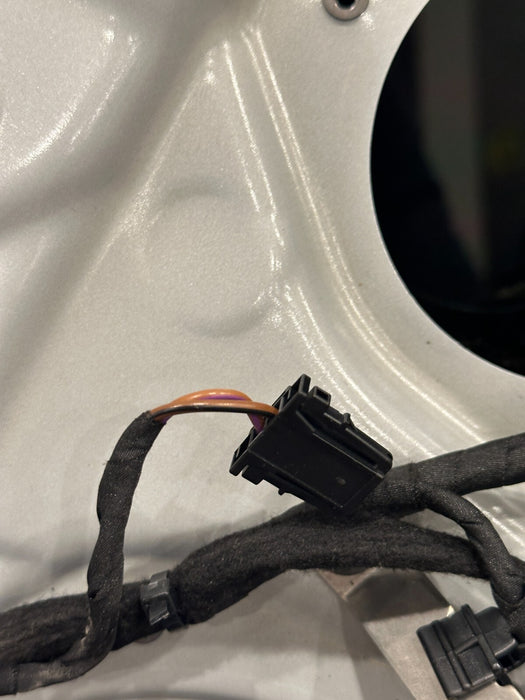 2014 AUDI R8 SPYDER FRONT RIGHT PASSENGER DOOR WHITE ~READ~