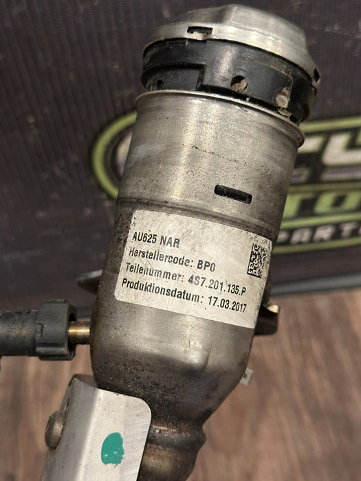 2017 AUDI R8 FUEL FILLER NECK OEM 4S7 201 135