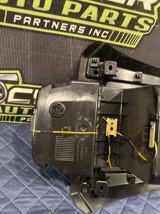 2018 AUDI R8 SPYDER REAR STORAGE COMPARTMENT BIN OEM 4S7 868 675