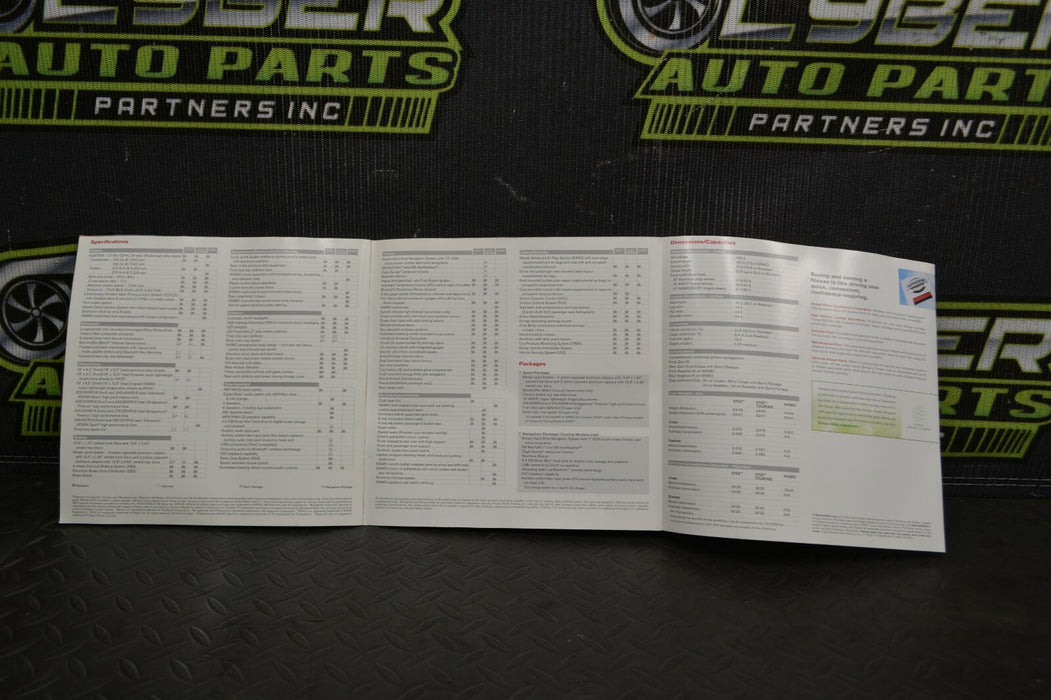 2011 370Z NISMO BROCHURE OEM MANUAL