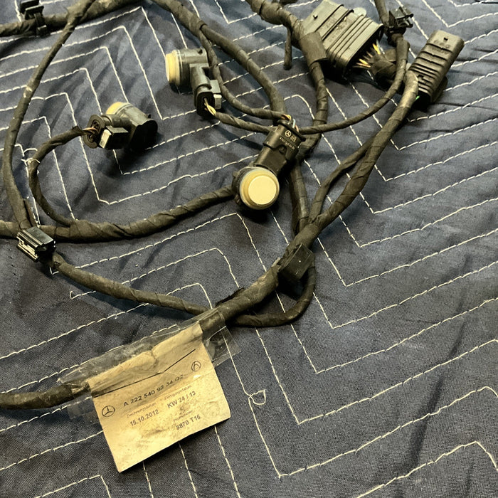 2014 MERCEDES S550 REAR PARKING SENSORS HARNESS OEM A2225409234