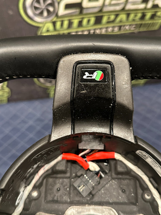 2015-2020 JAGUAR F TYPE R STEERING WHEEL FLAT BOTTOM EX53 3F563 AFE8PVJ ~READ!!~