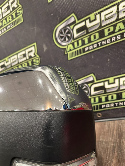 2023-2024 FORD F350 LEFT DRIVER CHROME CAP TOW MIRROR W CAMERA OEM