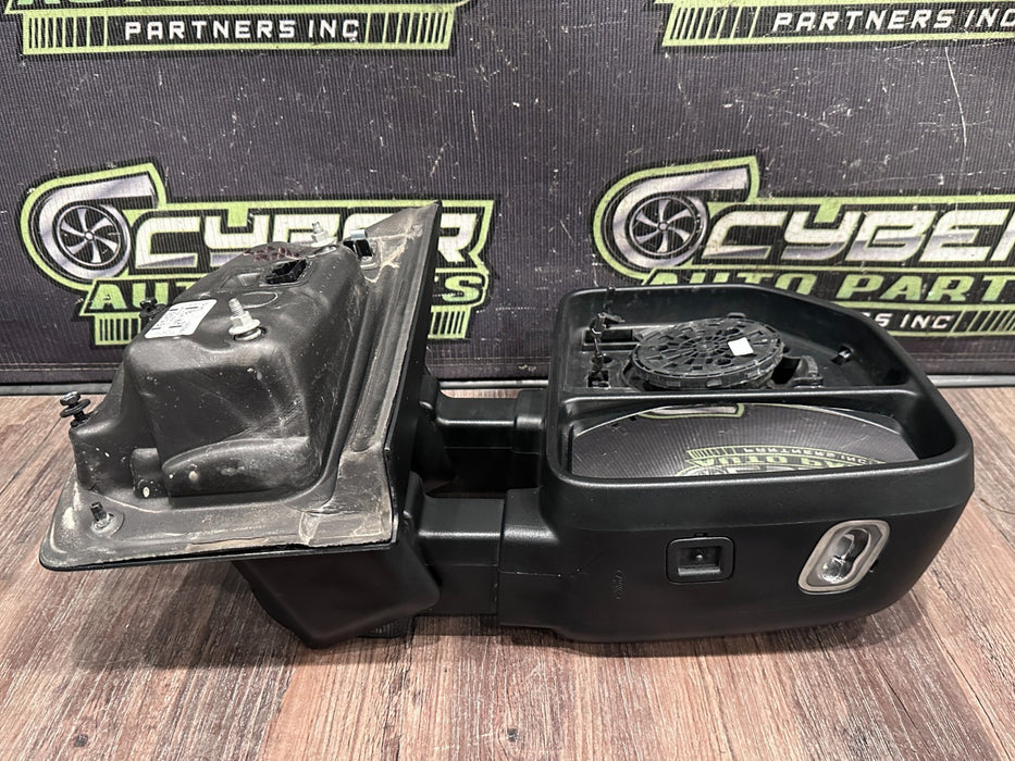 2017-2019 FORD F250 F350 F450 RIGHT CHROME CAP TOW MIRROR OEM *WEAR 13-15*