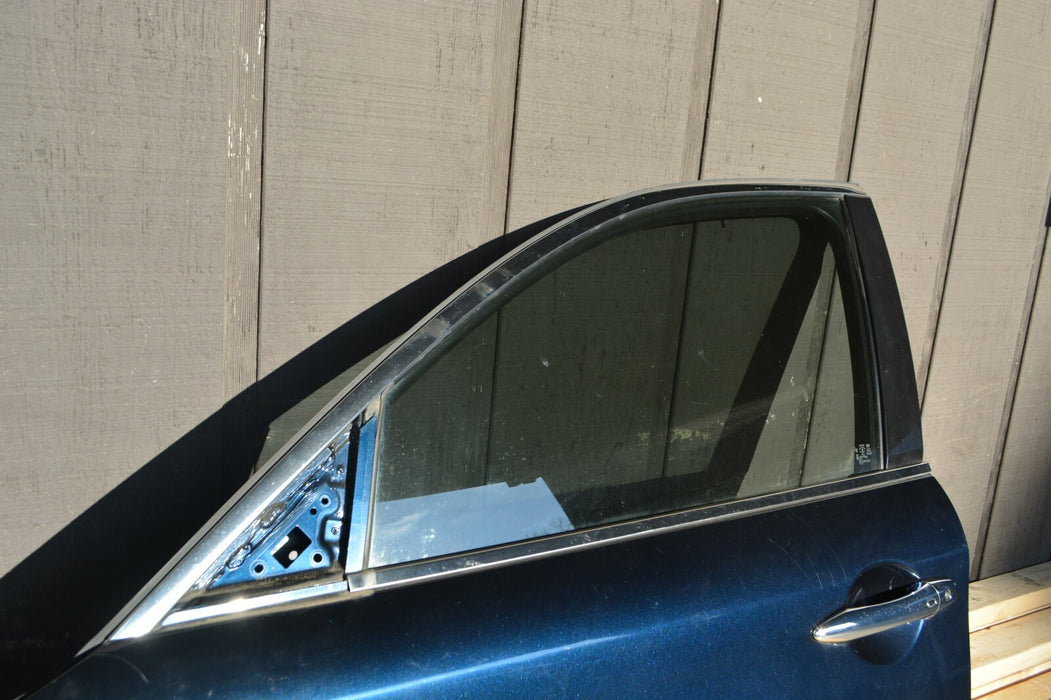 2015-2019 INFINITI Q70 FRONT LEFT DOOR SHELL ASSEMBLY SEMI-COMPLETE OEM