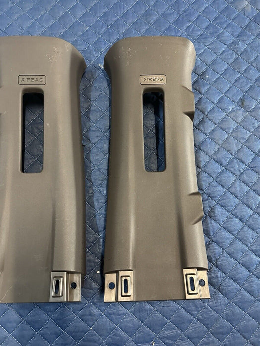 2018 FORD F250 F350 F450 KING RANCH UPPER LEFT RIGHT B PILLARS PAIR ~SCRATCHES~