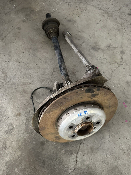 2011 BMW 550i F10 XDRIVE REAR RIGHT PASSENGER SPINDLE KNUCKLE AXLE SHAFT OEM