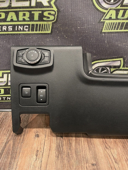 2020-2022 FORD F350 F450 PLATINUM DASH LOWER LEFT KNEE PANEL OEM *SCRATCH/READ)