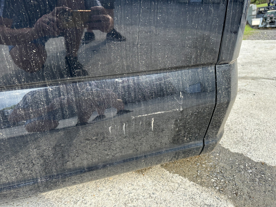 2023 2024 FORD F250 F350 F450 REAR LEFT AGATE BLACK DOOR SHELL ASSEMBLY *DAMAGE*