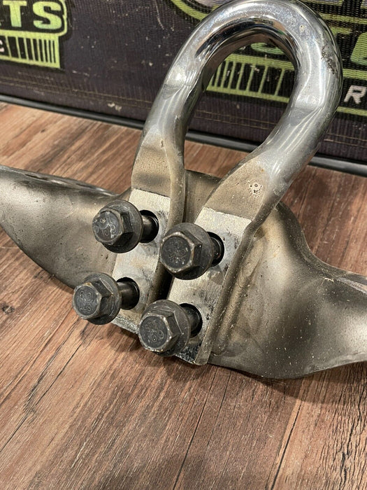 2017-2019 FORD F250 FRONT BUMPER TOW HOOK PAIR OEM