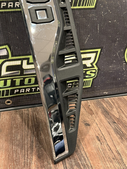 2023-2024 FORD F350 PASSENGER RIGHT CHROME FENDER BADGE EMBLEM OEM