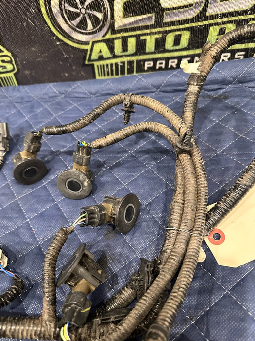 2020-2022 FORD F350 F450 REAR BUMPER PARKING SENSOR HARNESS OEM LC3T-15K868-AD