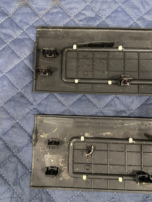 2017-2022 FORD F250 F350 F450 PLATINUM KICK PLATE PANEL PAIR OEM *SCUFFS/WEAR*