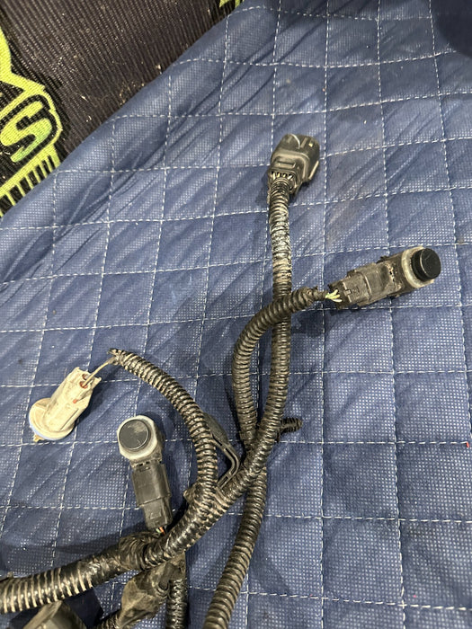 2017-2019 FORD F250 F350 F450 REAR BUMPER PARKING SENSOR HARNESS ~DAMAGE~ OEM