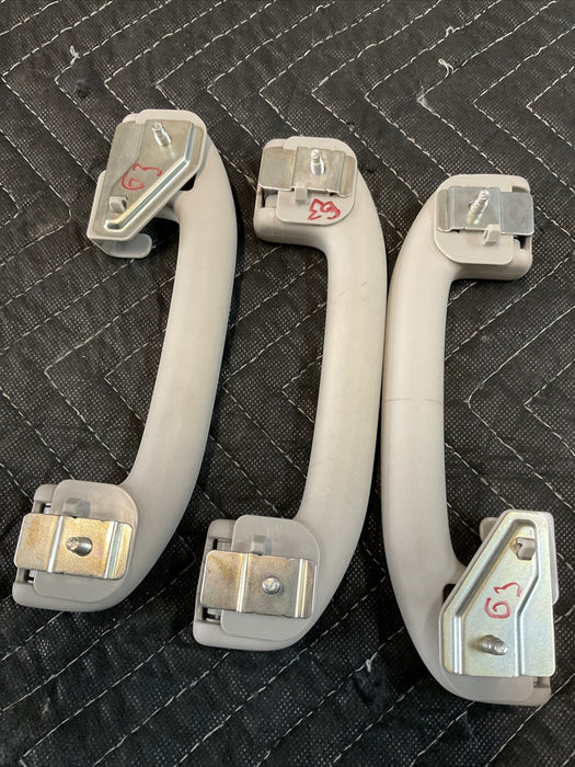 2016-2019 NISSAN TITAN XD REAR SET (3) ROOF INTERIOR HANDLE OEM
