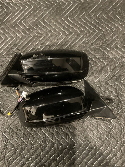 2016 DODGE CHARGER HELLCAT RIGHT LEFT SIDE EXTERIOR DOOR MIRRORS OEM PAIR