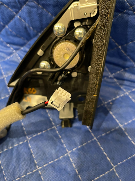 2017 INFINITI Q50 RED SPORT FRONT LEFT RIGHT DOOR TWEETER SPEAKER COVER OEM