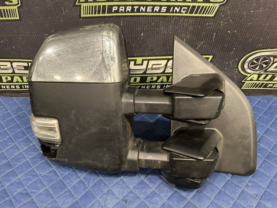 2017-2019 FORD F250 F350 F450 RIGHT PASSEMGER DOOR MIRROR FULLY LOADED ~DAMAGE~