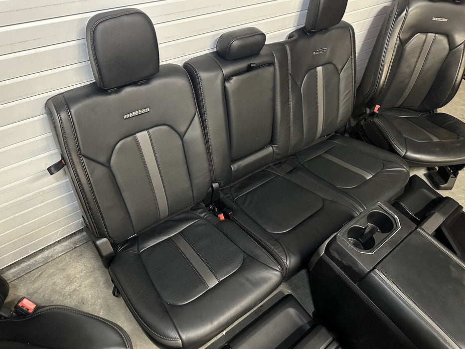 2020 2021 FORD F250 F350 F450 PLATINUM INTERIOR REAR SEATS DOOR PANELS OEM