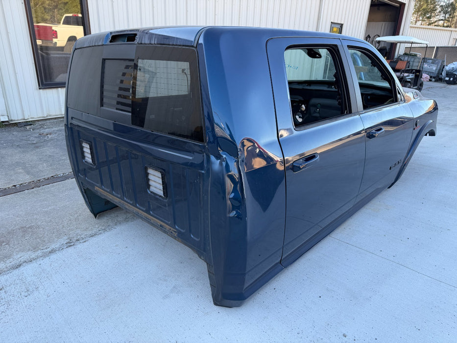 2021 RAM 2500 3500 MEGA CAB SHELL WITH DOORS FENDERS HOOD BLUE