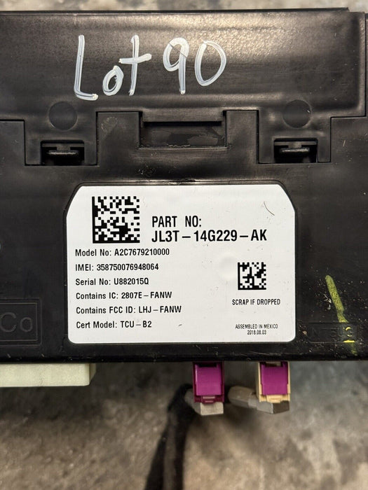 2017-2019 FORD F250 F350 TELEMATICS COMMUNICATION CONTROL MODULE OEM JL3T-14G22