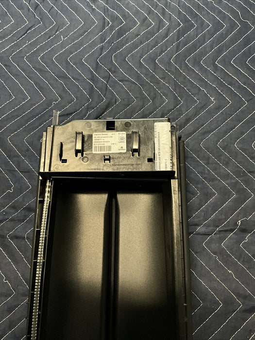 2017 MERCEDES C63S AMG COUPE CENTER CONSOLE ARM REST WITH RED STITCHES