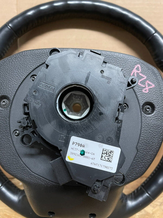 2017-2019 FORD F250 F350 F450 LEATHER STEERING WHEEL *ADAPTIVE STEERING FAULT*