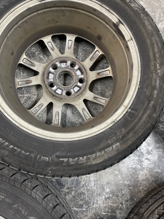 2014 TOYOTA PRIUS V WHEELS RIMS SET OEM ~CURBRASH~P205/60R16