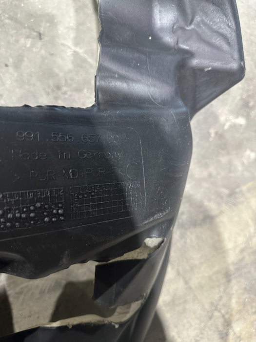 2014 PORSCHE 911 TURBO S REAR LEFT WHEELHOUSE SOUND ABSORBER OEM 99155665700