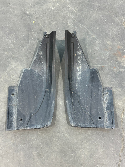 2013 NISSAN 370Z REAR LEFT RIGHT FENDER LINER SPLASH GUARD OEM