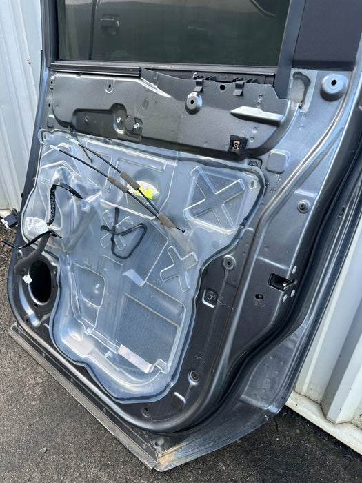 2016 Nissan Titan XD Crew Cab REAR RIGHT RH DOOR SHELL GUN METALLIC (KAD) OEM