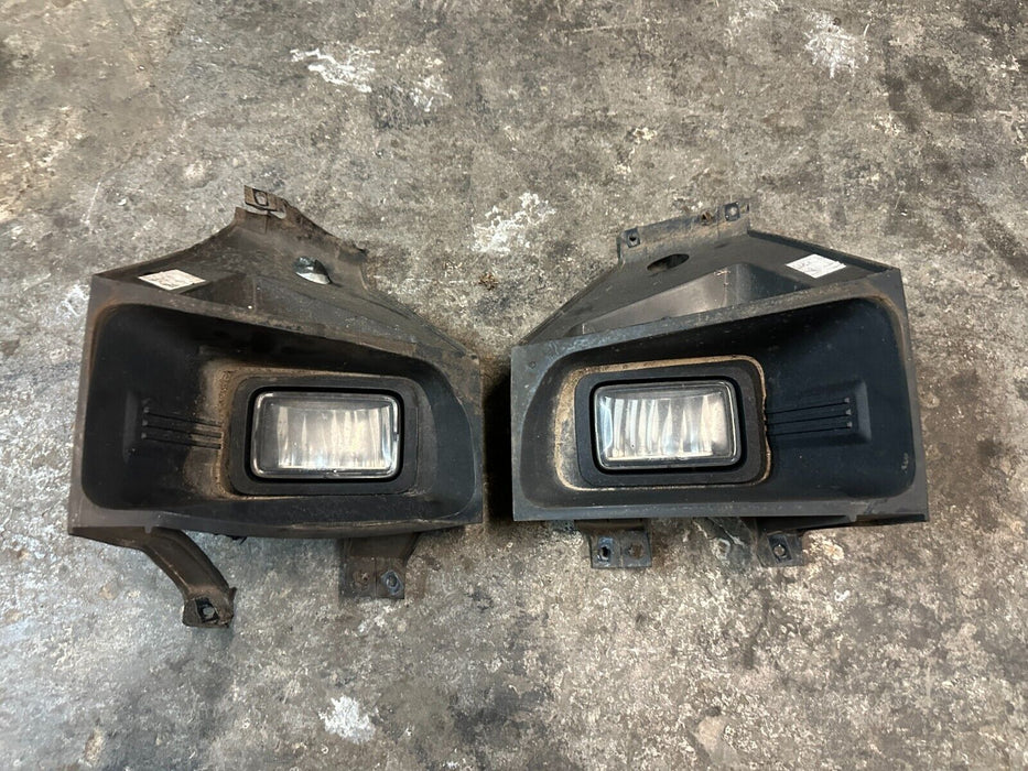 2017-2019 FORD F250 F350 LEFT RIGHT LED FOG LIGHT W BRACKET PAIR HC3B-15A254-BB