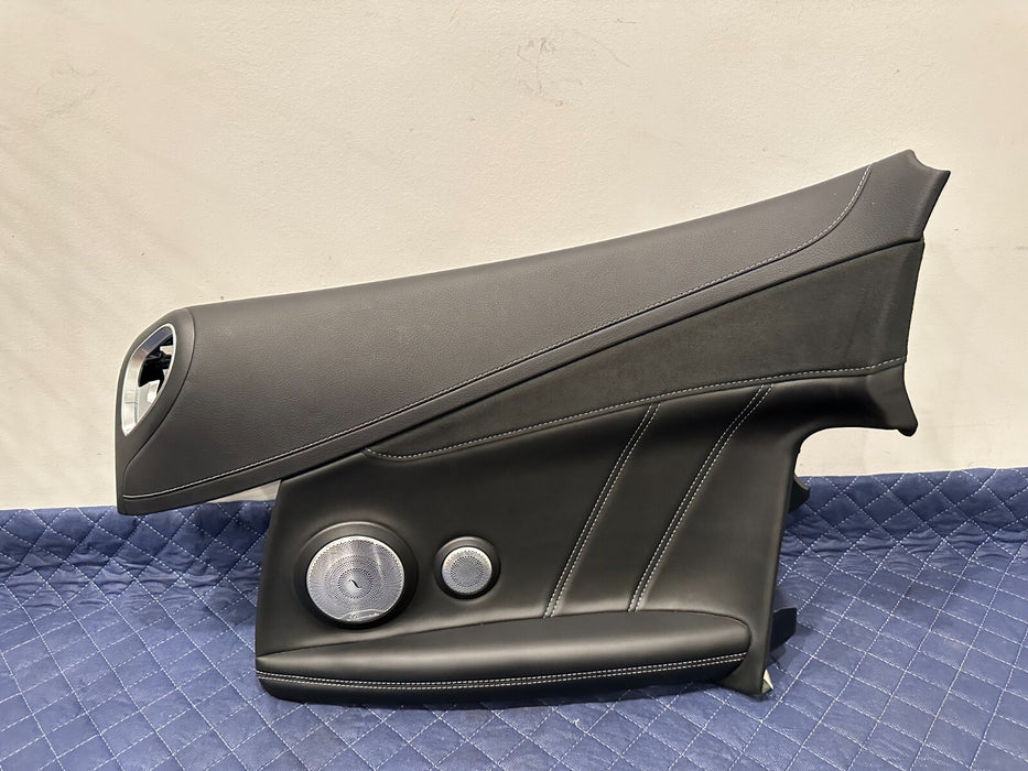 2017 MERCEDES BENZ C63 AMG CABRIOLET REAR RIGHT DOOR PANEL W ALCANTERA OEM