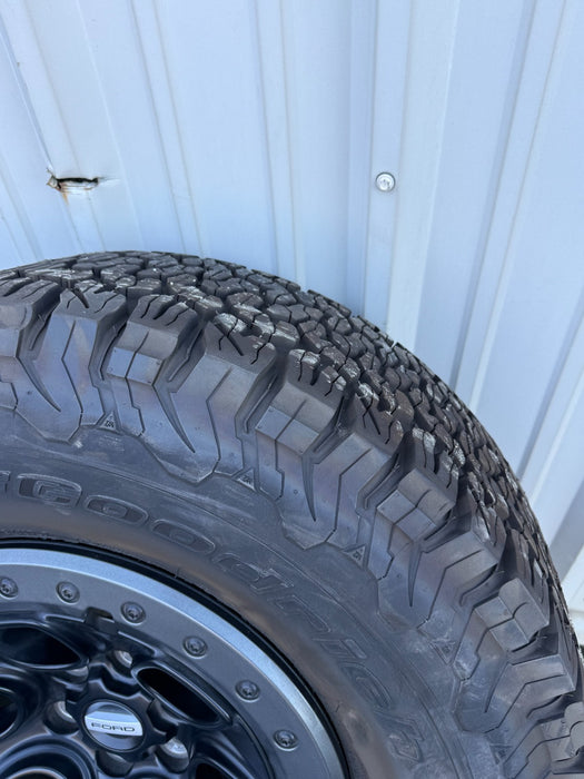 2023 FORD F150 RAPTOR OEM FACTORY TAKEOFF WHEELS TIRES BFGOODRICH 35" TIRES