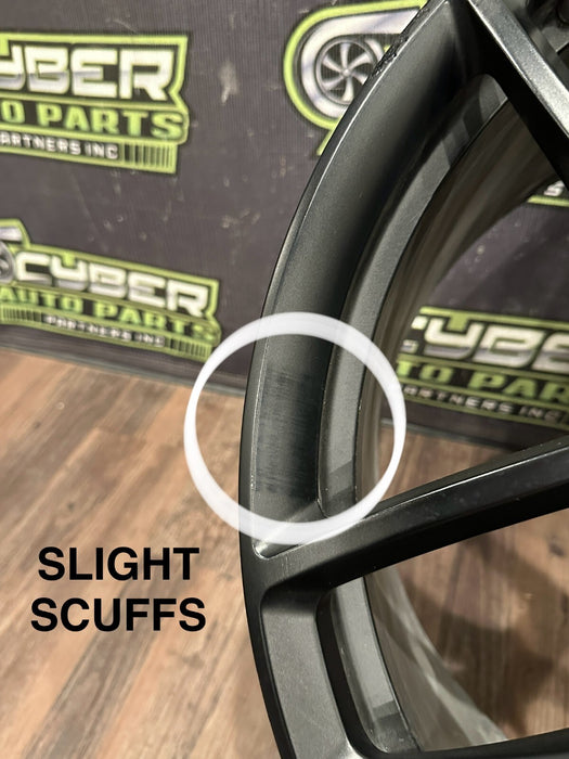 LAMBORGHINI HURACAN LP 610 AUDI R8 FACTORY RIMS MIMAS STYLE *MATTE BLACK FINISH*