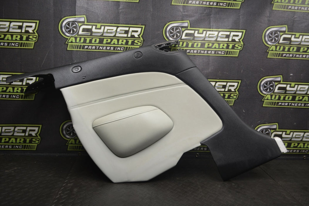 2009 G37 CONVERTIBLE DRIVER LEFT BACK SEAT SIDE QUARTER PANEL TRIM OEM 09-15 Q60
